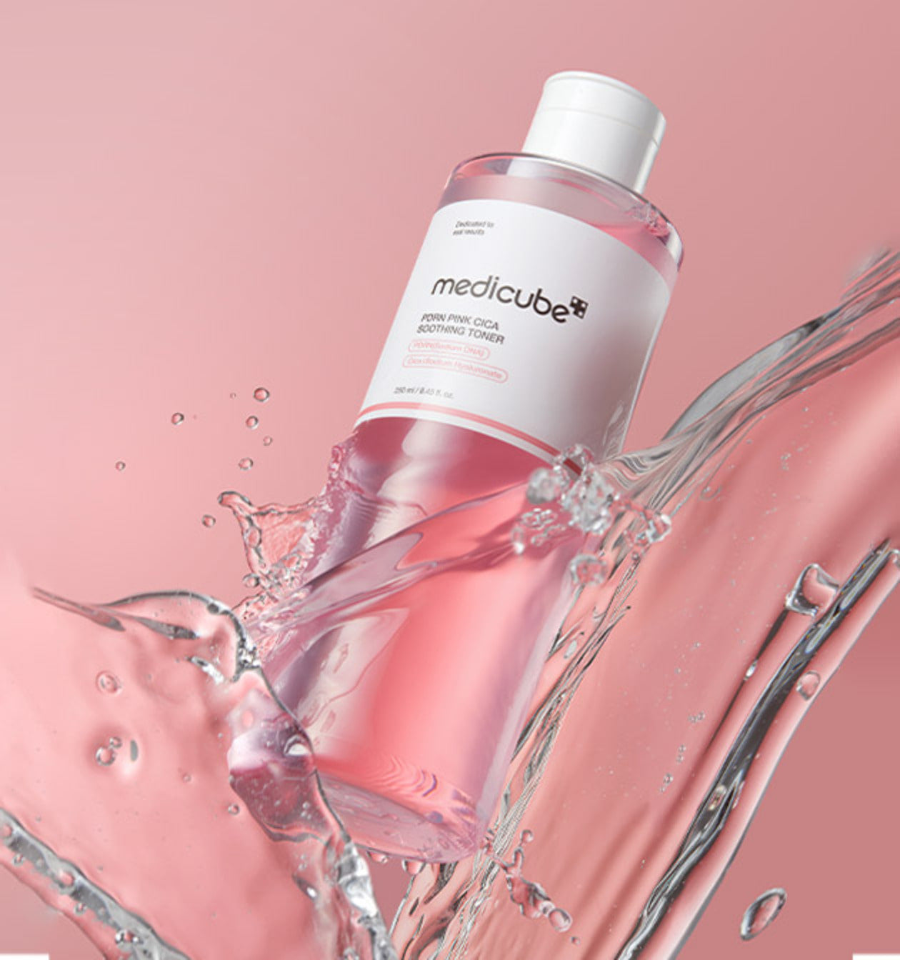 메디큐브 PDRN 핑크 시카 수딩 토너 250ml