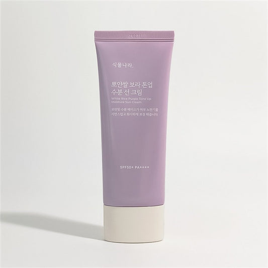 Shingmulnara Pure Rice Purple Tone-Up Moisturizing Sunscreen SPF 50+ 100ml