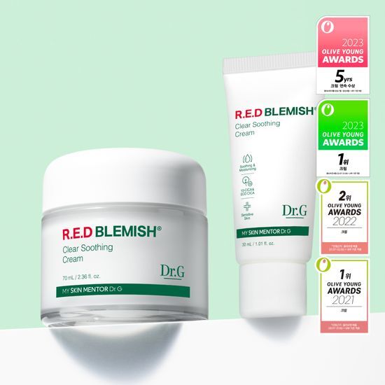 Dr.G Red Blemish Clear Soothing Cream Planning Set