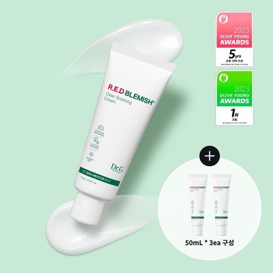 Dr.G Red Blemish Clear Soothing Cream Planning Set