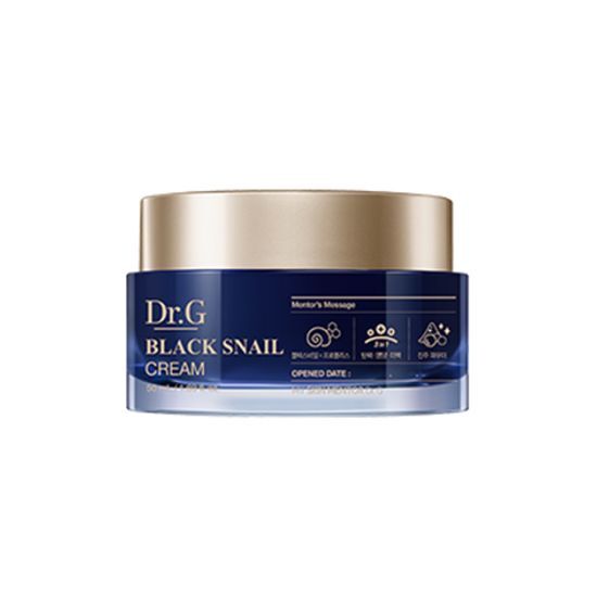 Dr.G Black Snail Cream 50ml 1+1 Twin Set (+15ml FREE BONUS TRAVEL PACK) 115ml !