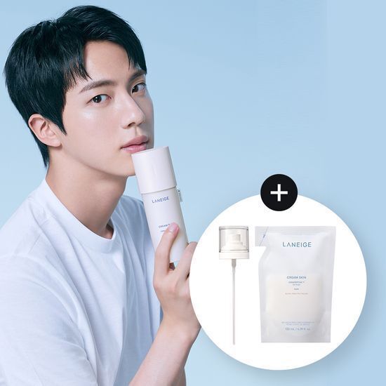 Laneige Cream Skin 170ml + FREE Refill Set (170ml + 170ml Refill + Mist Pump Gift)