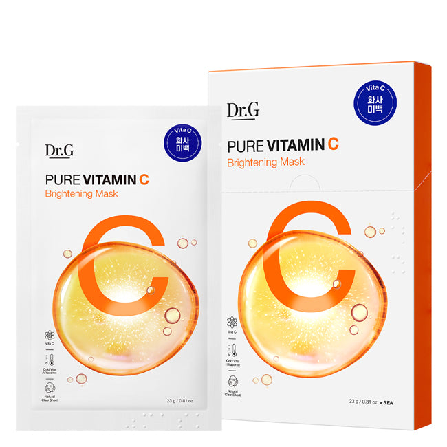 Dr.G Pure Vitamin C Brightening Mask Set 23g (5pc)